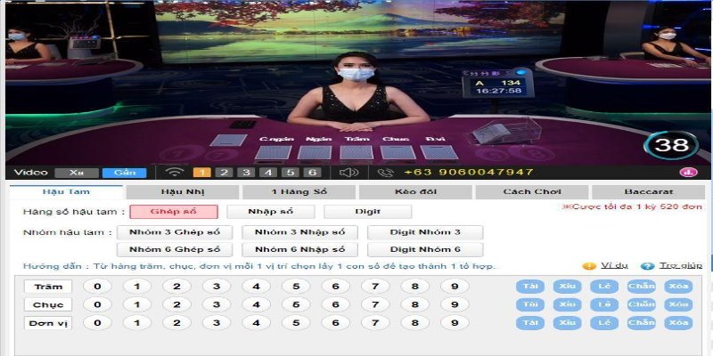 Các cửa đặt phổ biến khi chơi Livebet Ku3933