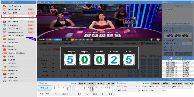 Luật chơi Livebet Ku3933 cơ bản